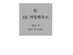 Ⅳ. DJ 카일하우스
