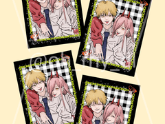 체인소맨 체인 프리쿠라 도안 공유🧡