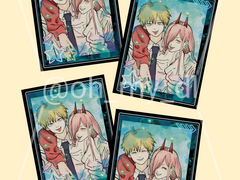 체인소맨 아쿠아 프리쿠라 도안 공유💙