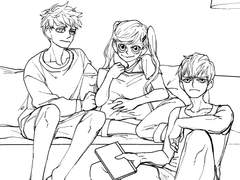 가족 영화 촬영!