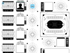 마기로기 / 마기카로기아 3~4인용(다인) 맵시트