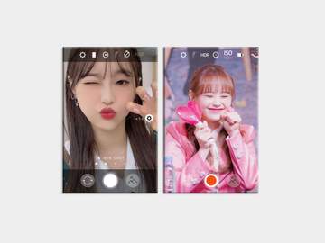 카메라 투명 포카프레임 도안 8종 배포