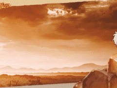 황금빛 모래사막의 바람이여