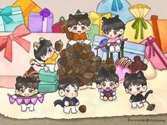 🐿 호비 생일축하해~🎁🎉