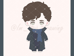 이지Izzy 인형 도안 커미션 샘플