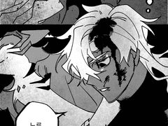 어디선가 뿔피리 소리가 들린다.