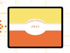 학생 플래너 세트 : 2022 레트로 스타 1년용