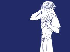 더블페이스 / 마다코하 낙서 러프 백업