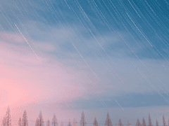 별이 반짝였다.