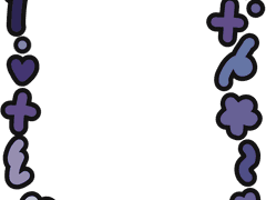 래빈 포카 프레임 도안(무료)