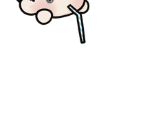 배세진 투명 빨대 포카(무료)