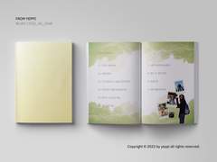 [내지디자인] 배우 한효주 생일 메세지북