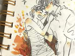 낙서 커미션 commission