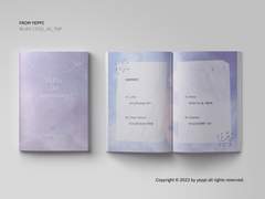 [내지디자인] 롤 프로게이머 케리아 데뷔 2주년 기념 메세지북