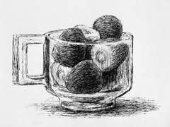 쌓아놓았던 그림을 분리수거했다.