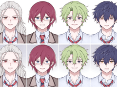 앙스타 에덴 증명사진 도안