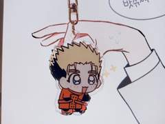 트라이건 밧슈 키링 도안 무료배포