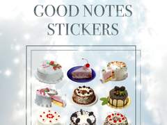 [굿노트 스티커] 케이크