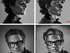 2022년 2월 27일 (일) <면 크로키>