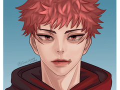 이타도리 유우지 증명사진