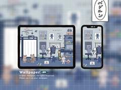 일러스트 스마트폰&아이패드 배경화면 공유