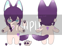 솜인형 도안 커미션