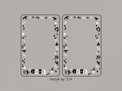 [포카] 흑백 LOVE