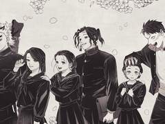 귀멸 부모님 학원물 VER