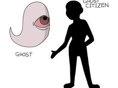 Yume Nikki: Dream Diary 의 Ghost 와 Ghost Citizen