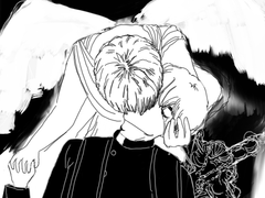 현유 위주 낙서 666