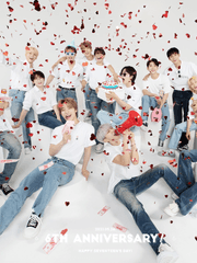 세븐틴 세미콜론 라인드로잉