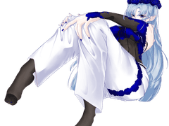 캐릭터 유료 분양 / 유분 / 저작권 판매 1.0 - 푸른장미/창살/전신스타킹