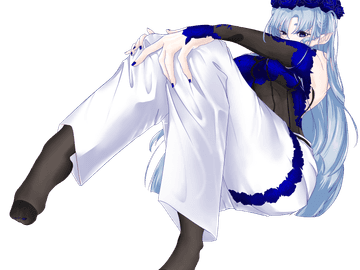 캐릭터 유료 분양 / 유분 / 저작권 판매 1.0 - 푸른장미/창살/전신스타킹