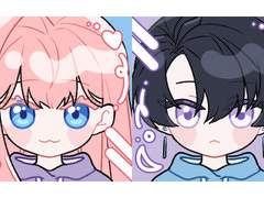 SD 정면 두상 '아삭'