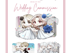 ❌ 💐SD 웨딩 고정틀 커미션💐
