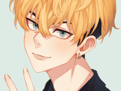 도리벤 치후유 포토카드 도안