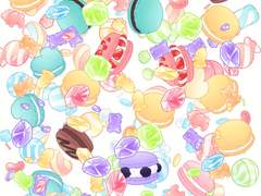 화이트데이 캔디 브러쉬세트