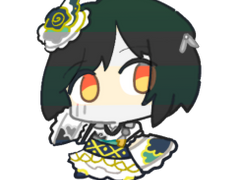 [만1/럽윗스/소금 한 숟갈] 니지동 SD 아크릴 키링 도안!