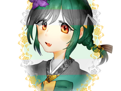 [만1/럽윗스/소금 한 숟갈] 시오리코 한국 대표 기념 엽서 일러스트