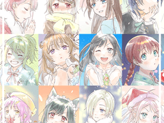 [럽윗스] 니지동 일러스트