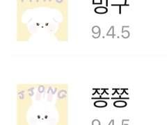 세븐틴 민규 정한 카카오톡 테마