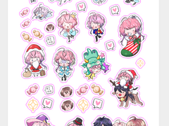 굿즈 도안 유료 배포 - 스티커