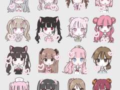 SD 두상 타입 커미션 ( 마감 )