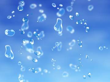 물방울 브러시 4종