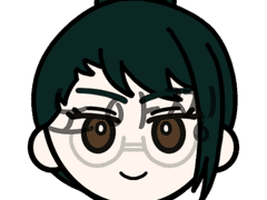 주술회전 극장판 0 마키 키링 도안