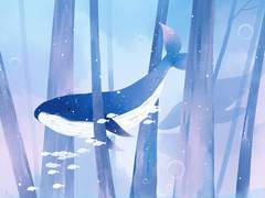 고래도 포유류처럼 그리운 쪽으로 등 굽어지며 외로워지는 것일까