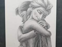 겨울왕국 소묘한장