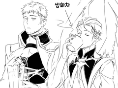 엑소스 히어로즈 그림들