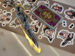 [산크위리]아크릴키링&칼선스티커 선입금 폼 안내