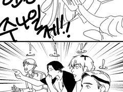 도리벤 범천 대선하는 만화